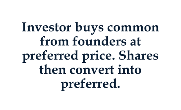 Secondary Purchase plus Exchange